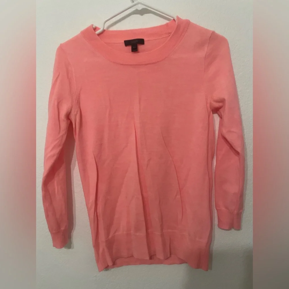 J. Crew salmon Women's Sweater